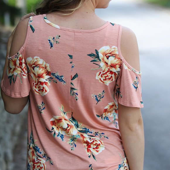 Summer cold shoulder top - Picture 2 of 3